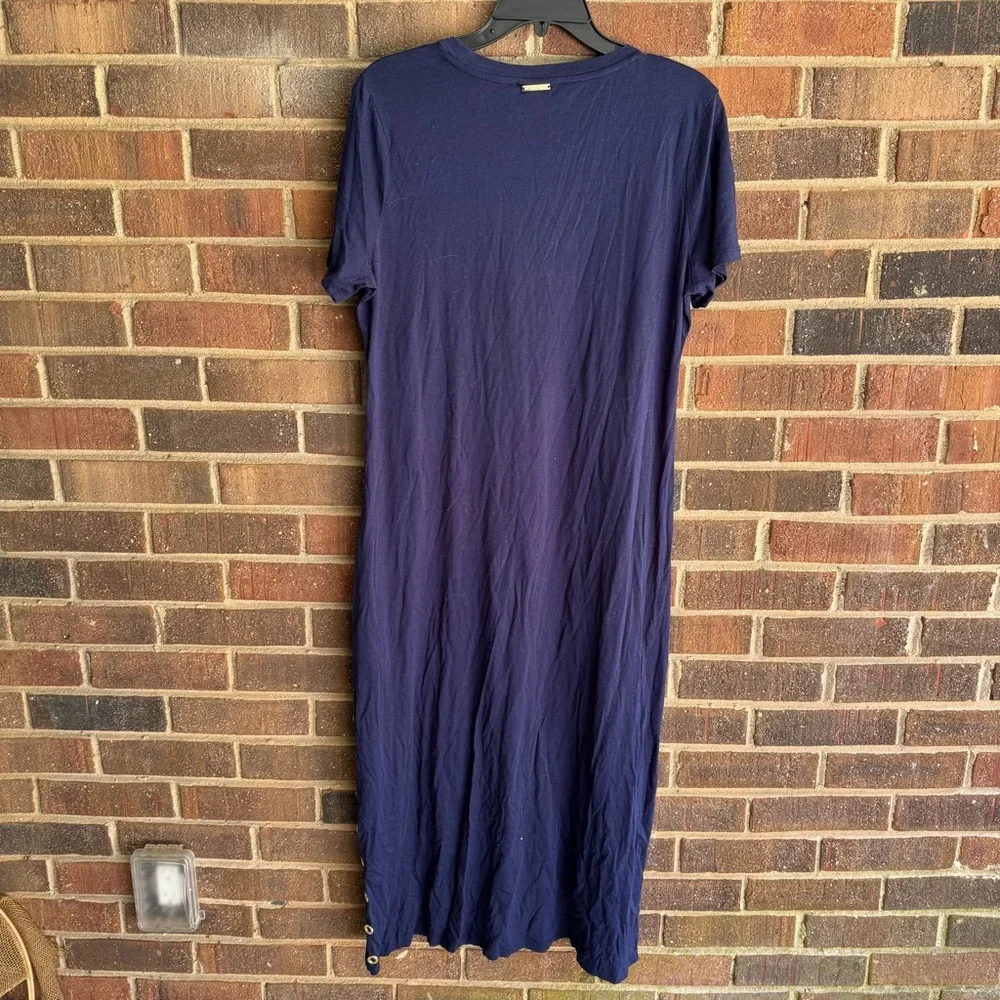 NWT Michael Kors Navy Blue Maxi Dress